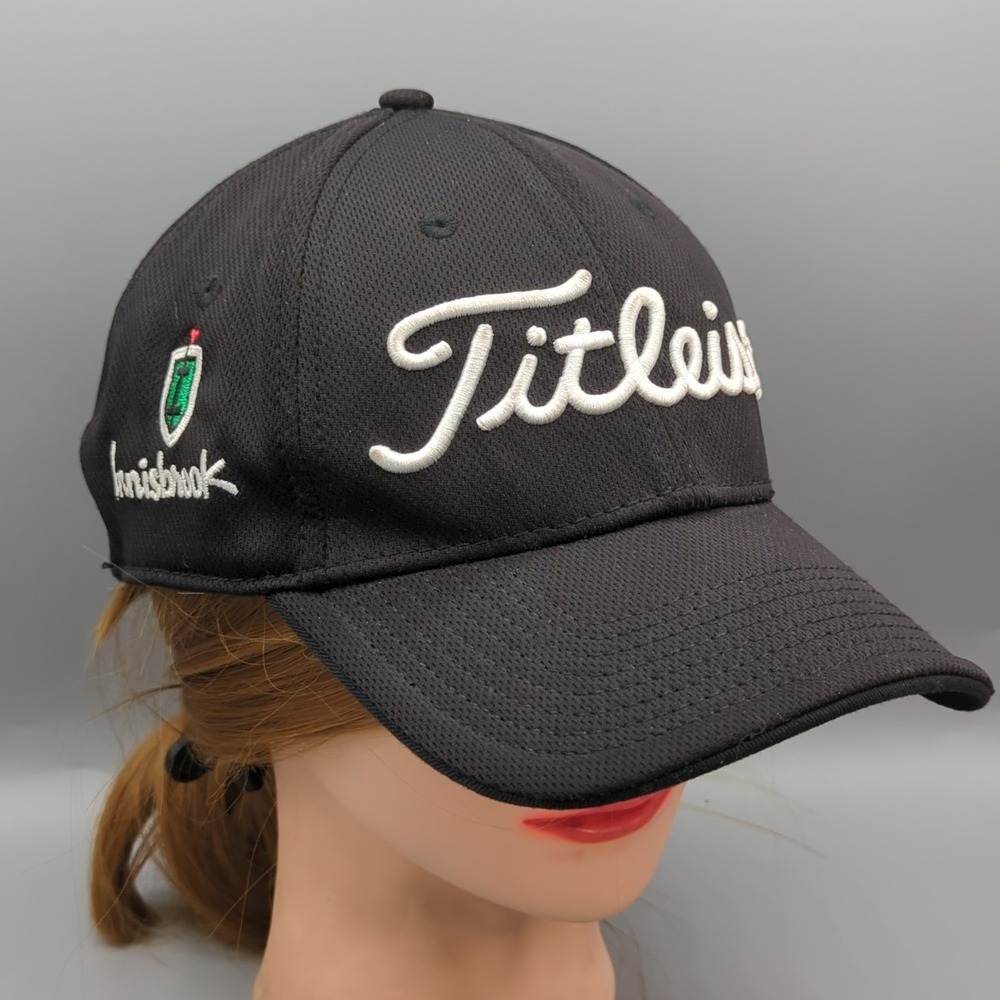 Titleist Innisbrook Copperhead Golf Hat Fitted Cap New Era Size M/L Black